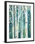 Birches in Spring II-Julia Purinton-Framed Art Print