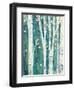 Birches in Spring III-Julia Purinton-Framed Art Print