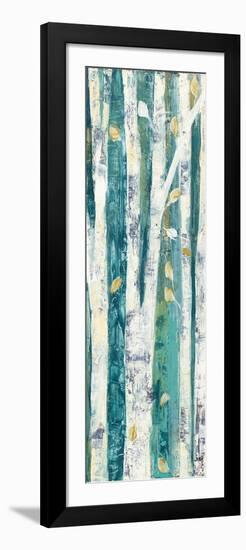 Birches in Spring Panel III-Julia Purinton-Framed Art Print