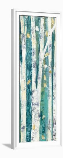 Birches in Spring Panel III-Julia Purinton-Framed Art Print