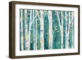 Birches in Spring-Julia Purinton-Framed Art Print