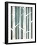 Birches Winter Woods II-Ryan Fowler-Framed Art Print