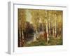 Birches-Eug?ne Boudin-Framed Giclee Print