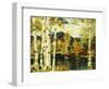 Birches-Jonas Lie-Framed Giclee Print