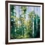 Birches-Julia Purinton-Framed Art Print