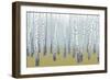 Birches-Milovelen-Framed Art Print