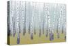 Birches-Milovelen-Stretched Canvas