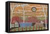 Birches-Karla Gerard-Framed Stretched Canvas