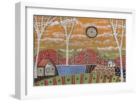 Birches-Karla Gerard-Framed Giclee Print