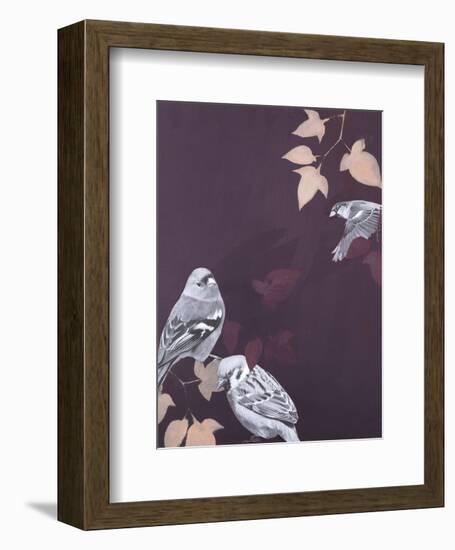 Bird 1-Design Fabrikken-Framed Art Print