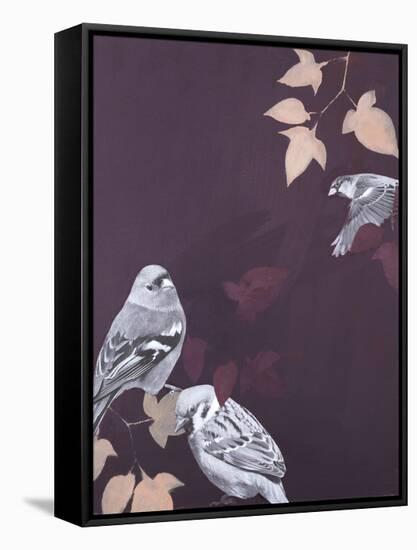 Bird 1-Design Fabrikken-Framed Stretched Canvas