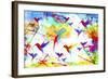 Bird Abstract-Ata Alishahi-Framed Giclee Print