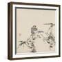 Bird and Bamboo-Wu Yun-Framed Art Print