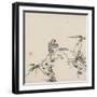 Bird and Bamboo-Wu Yun-Framed Art Print