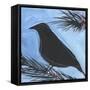 Bird And Berries 15-Tim Nyberg-Framed Stretched Canvas