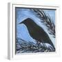 Bird And Berries 16-Tim Nyberg-Framed Giclee Print