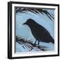 Bird And Berries 1-Tim Nyberg-Framed Giclee Print