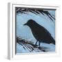 Bird And Berries 1-Tim Nyberg-Framed Giclee Print