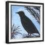Bird And Berries 6-Tim Nyberg-Framed Giclee Print