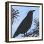 Bird And Berries 9-Tim Nyberg-Framed Giclee Print