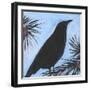 Bird And Berries 9-Tim Nyberg-Framed Giclee Print