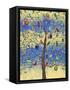 Bird and Bird Houses on Tree-Kerri Ambrosino-Framed Stretched Canvas