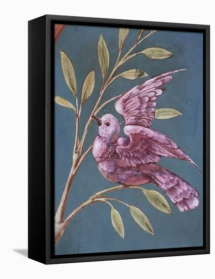 Bird and Branch-William de Morgan-Framed Stretched Canvas