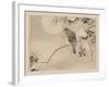 Bird and Cherry Blossoms-null-Framed Art Print