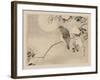 Bird and Cherry Blossoms-null-Framed Art Print