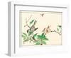 Bird and Hornets-Kyosai Kawanabe-Framed Giclee Print