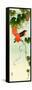 Bird and Orange Fruit Vine-Koson Ohara-Framed Stretched Canvas