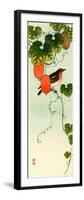 Bird and Orange Fruit Vine-Koson Ohara-Framed Giclee Print