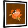 Bird and peony, 2021-Léa Le Pivert-Framed Giclee Print