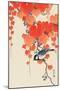 Bird and Red Ivy-Koson Ohara-Mounted Premium Giclee Print