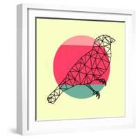 Bird and Sunset-Lisa Kroll-Framed Art Print