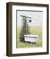 Bird Bath-Kathleen Green-Framed Giclee Print