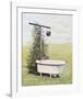 Bird Bath-Kathleen Green-Framed Art Print