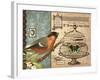 Bird & Cage I-Gwendolyn Babbitt-Framed Art Print