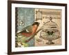 Bird & Cage I-Gwendolyn Babbitt-Framed Art Print