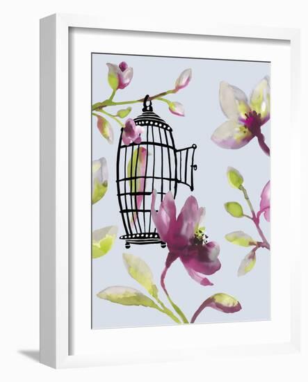 Bird Cage II-Sandra Jacobs-Framed Giclee Print