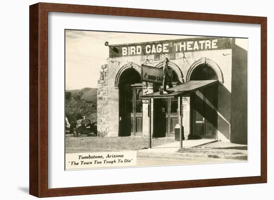 Bird Cage Theatre, Tombstone, Arizona-null-Framed Art Print