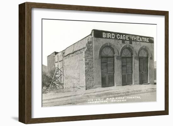 Bird Cage Theatre, Tombstone, Arizona-null-Framed Art Print