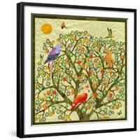 Bird Calls 46-David Sheskin-Framed Giclee Print