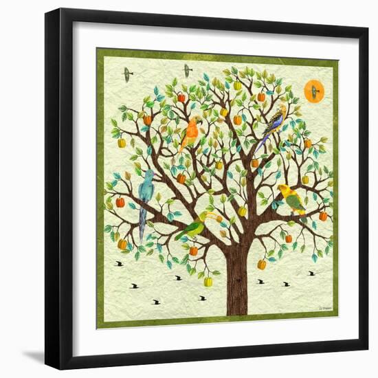 Bird Calls XXIV-David Sheskin-Framed Giclee Print