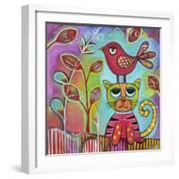 Bird Cat-Carla Bank-Framed Giclee Print