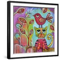 Bird Cat-Carla Bank-Framed Giclee Print