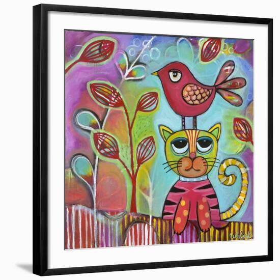 Bird Cat-Carla Bank-Framed Giclee Print