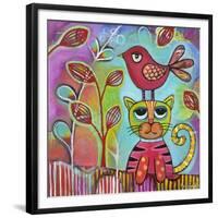 Bird Cat-Carla Bank-Framed Giclee Print