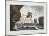 Bird Catching from Above, Shetland Islands, 1813-JH Clarke-Mounted Giclee Print