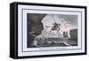 Bird Catching from Above-J.h. Clark-Framed Stretched Canvas